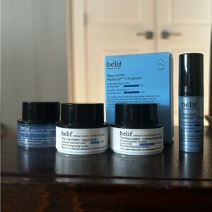 Belief moisturizing bundle (3 creams and 1 serum)
